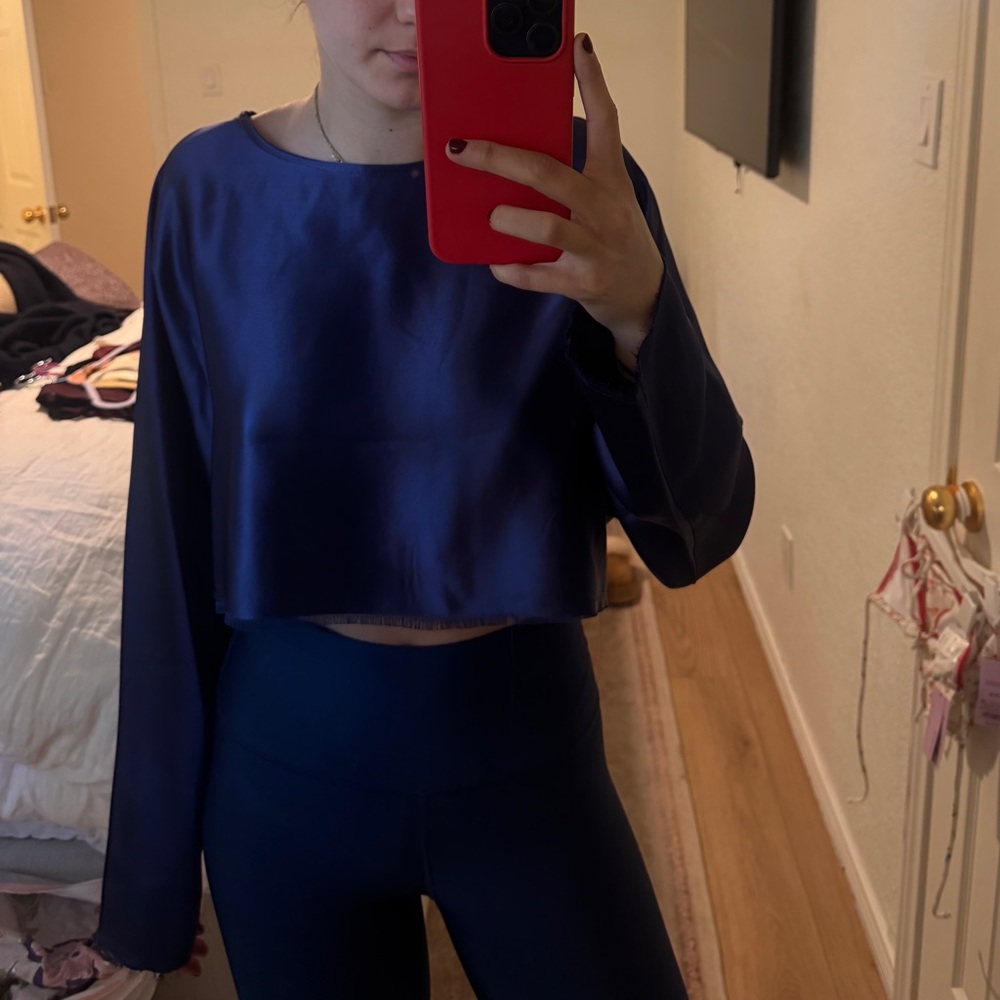 NONchalant Purple Crop Top